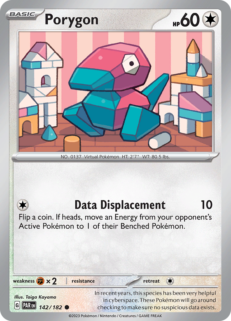 Porygon (142/182) [Scarlet & Violet: Paradox Rift] | Gam3 Escape