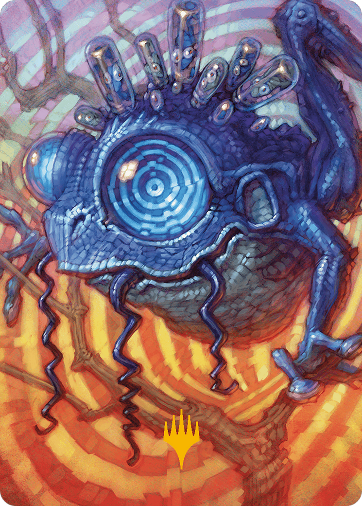 Psychic Frog Art Card (Gold-Stamped Planeswalker Symbol) [Modern Horizons 3 Art Series] | Gam3 Escape