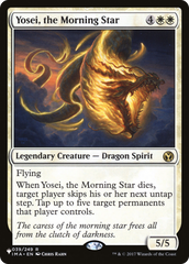 Yosei, the Morning Star [The List Reprints] | Gam3 Escape