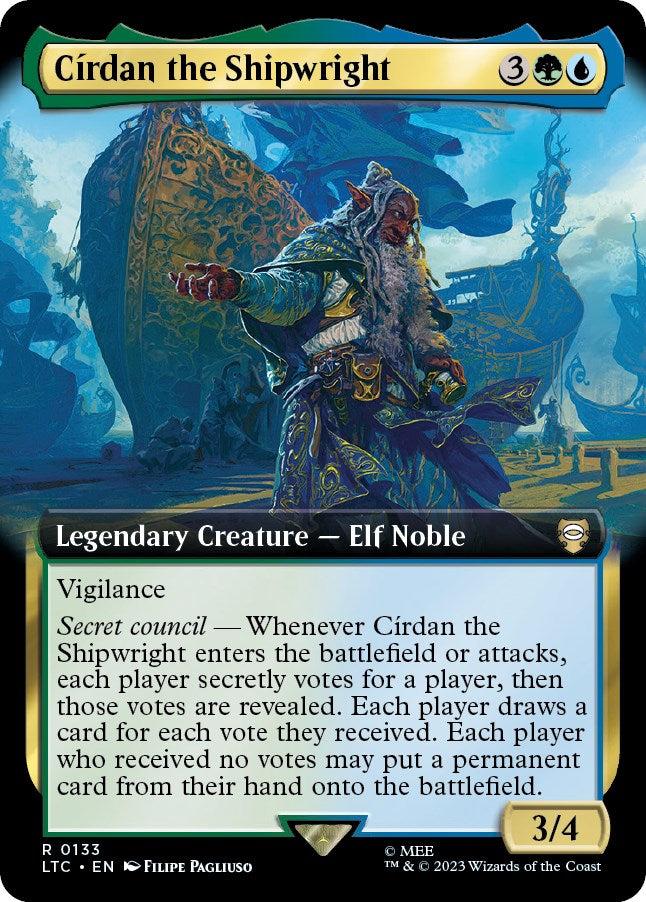 Cirdan the Shipwright (Extended Art) [The Lord of the Rings: Tales of Middle-Earth Commander] | Gam3 Escape