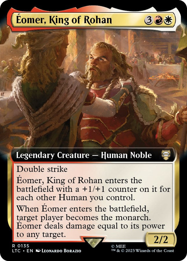 Eomer, King of Rohan (Extended Art) [The Lord of the Rings: Tales of Middle-Earth Commander] | Gam3 Escape