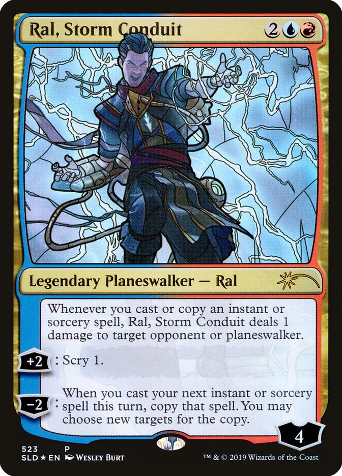 Ral, Storm Conduit (Stained Glass) [Secret Lair Drop Promos] | Gam3 Escape