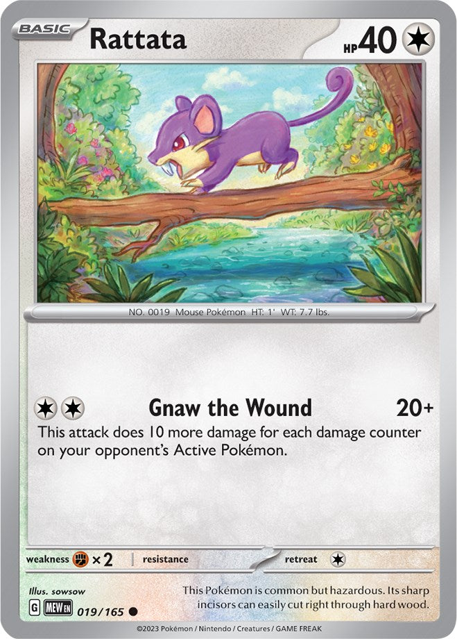 Rattata (019/165) [Scarlet & Violet 151] | Gam3 Escape