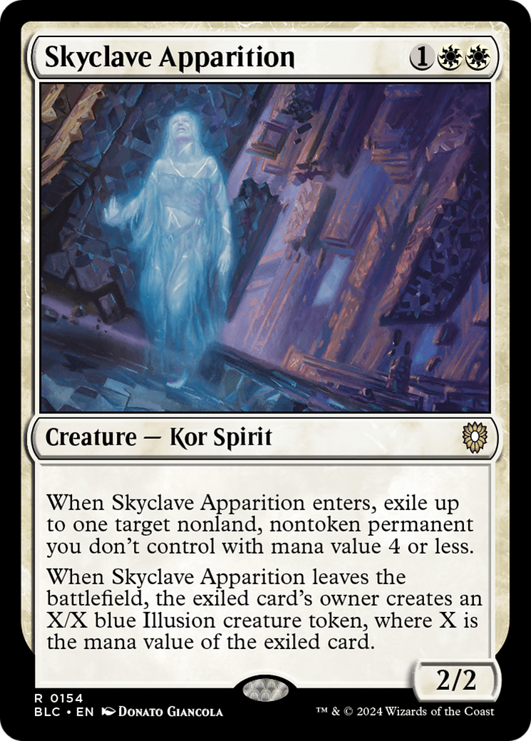 Skyclave Apparition [Bloomburrow Commander] | Gam3 Escape