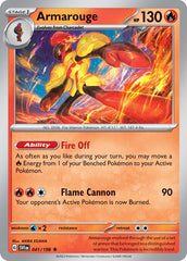 Armarouge (041/198) (Line Holo) [Scarlet & Violet: Base Set] | Gam3 Escape