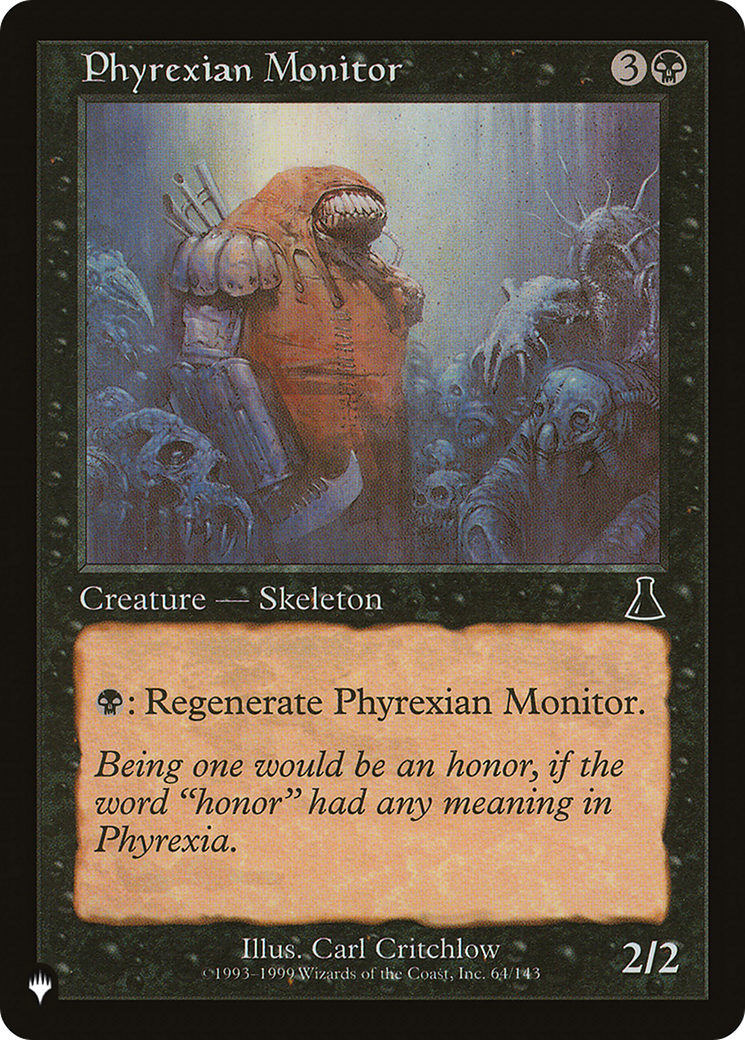 Phyrexian Monitor [The List] | Gam3 Escape