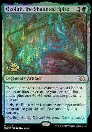 Ozolith, the Shattered Spire [March of the Machine Prerelease Promos] | Gam3 Escape