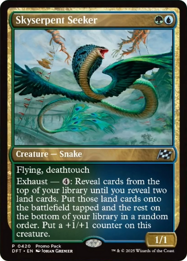 Skyserpent Seeker [Aetherdrift Promos] | Gam3 Escape