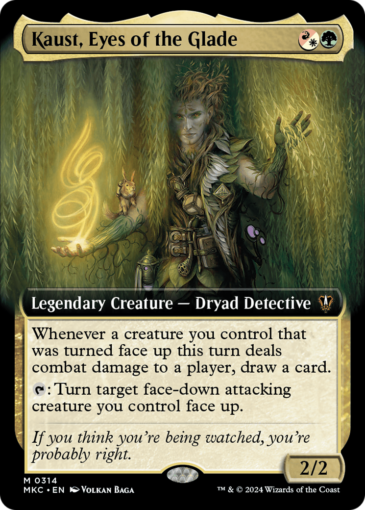 Kaust, Eyes of the Glade (Extended Art) [Murders at Karlov Manor Commander] | Gam3 Escape