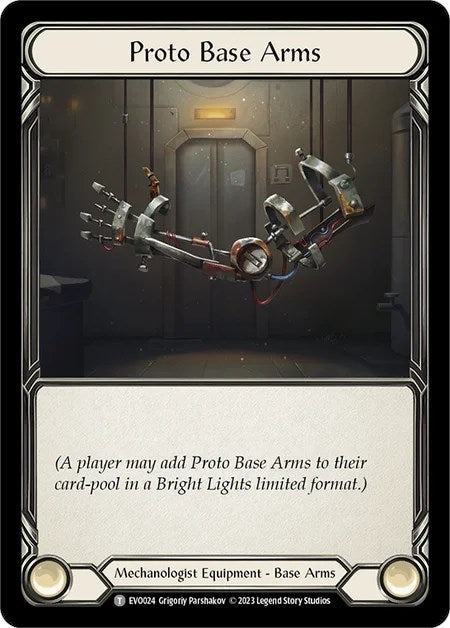 Proto Base Arms [EVO024] (Bright Lights) | Gam3 Escape