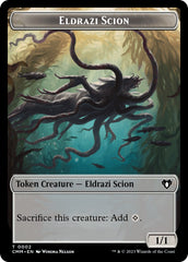 Eldrazi Scion // Phyrexian Beast Double-Sided Token [Commander Masters Tokens] | Gam3 Escape