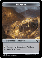 Treasure // Construct (0042) Double-Sided Token [Commander Masters Tokens] | Gam3 Escape