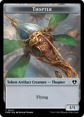 Thopter // Bird Illusion Double-Sided Token [Commander Masters Tokens] | Gam3 Escape