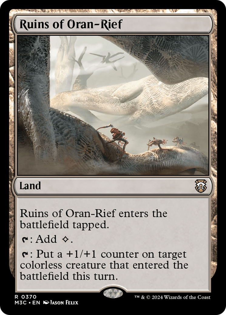 Ruins of Oran-Rief (Ripple Foil) [Modern Horizons 3 Commander] | Gam3 Escape