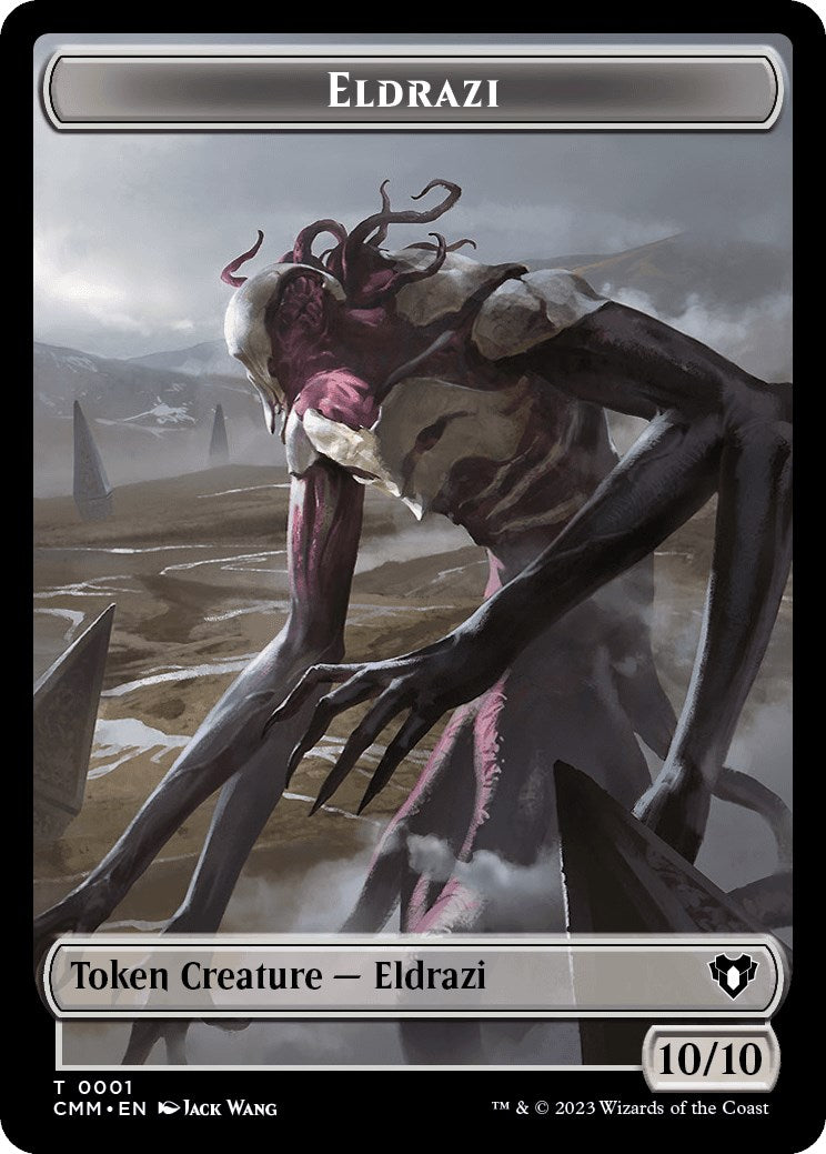 Eldrazi // Cat (0030) Double-Sided Token [Commander Masters Tokens] | Gam3 Escape