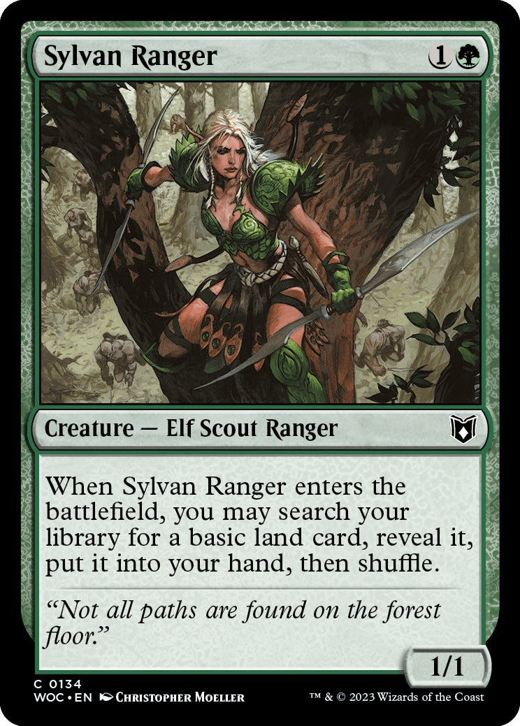 Sylvan Ranger [Wilds of Eldraine Commander] | Gam3 Escape