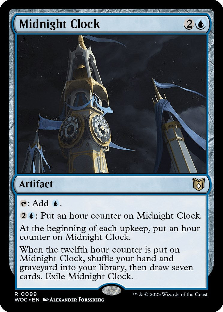 Midnight Clock [Wilds of Eldraine Commander] | Gam3 Escape