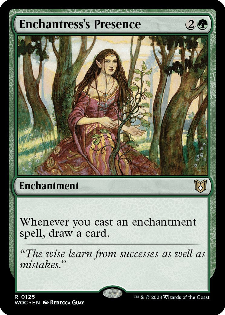 Enchantress's Presence [Wilds of Eldraine Commander] | Gam3 Escape