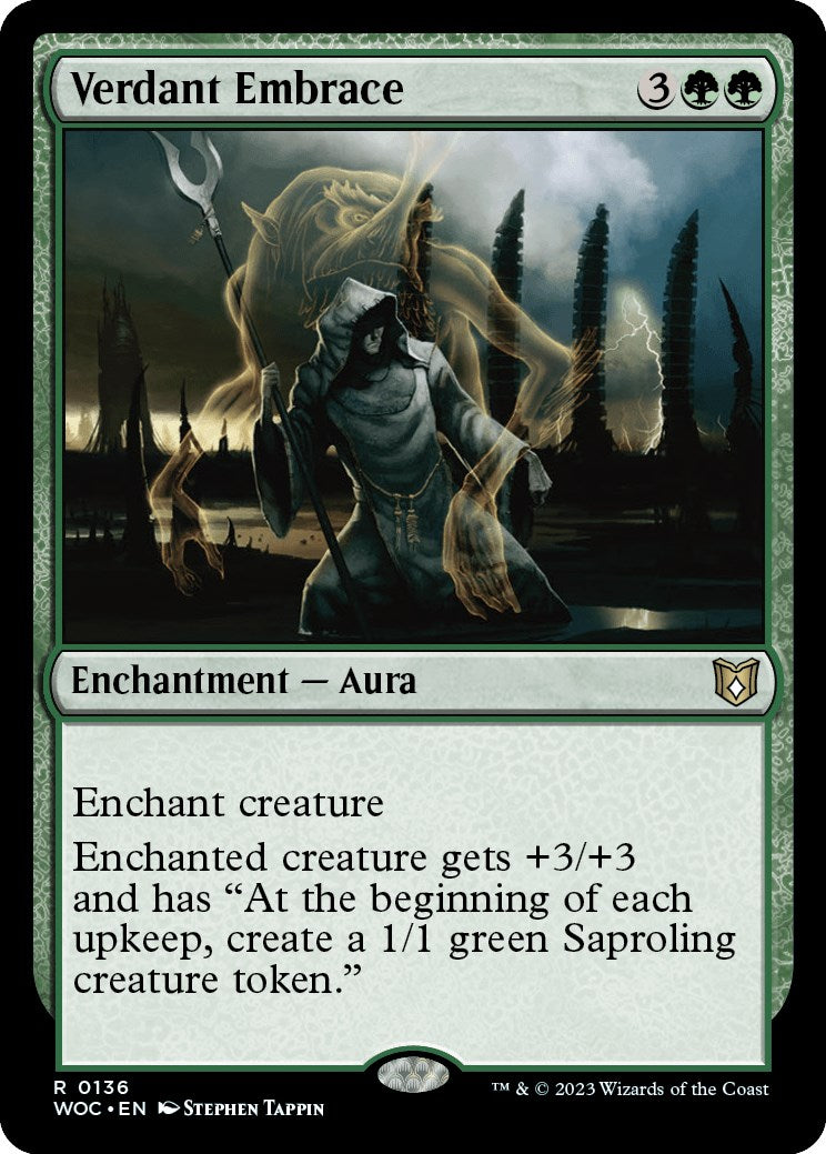 Verdant Embrace [Wilds of Eldraine Commander] | Gam3 Escape