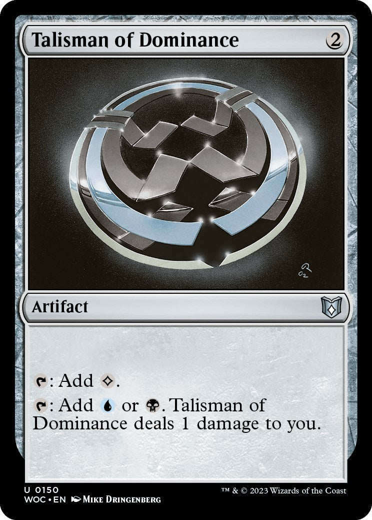 Talisman of Dominance [Wilds of Eldraine Commander] | Gam3 Escape