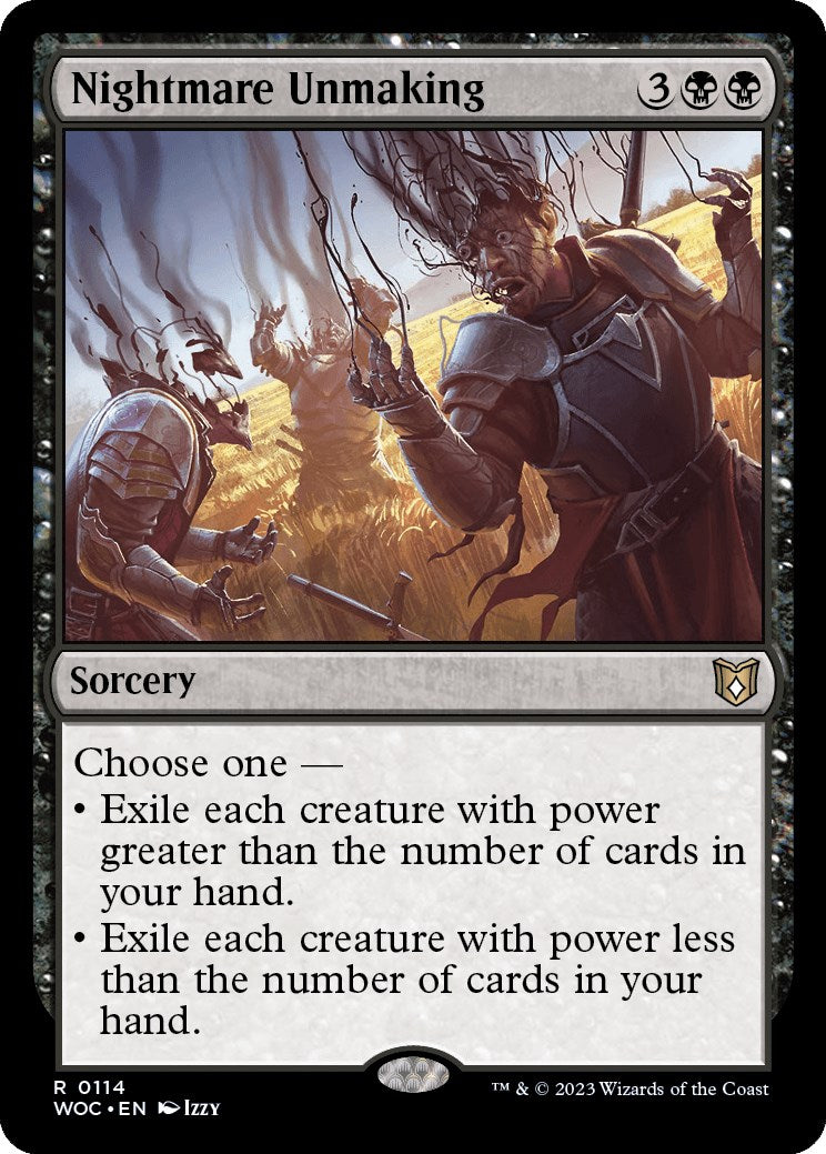 Nightmare Unmaking [Wilds of Eldraine Commander] | Gam3 Escape