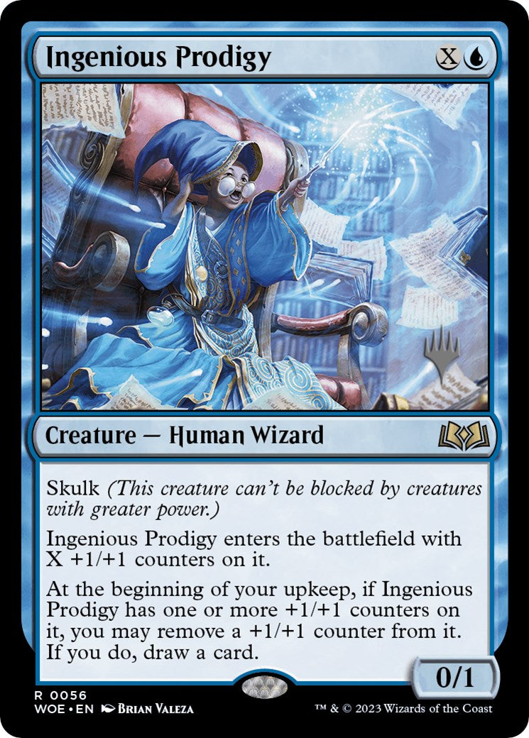 Ingenious Prodigy (Promo Pack) [Wilds of Eldraine Promos] | Gam3 Escape