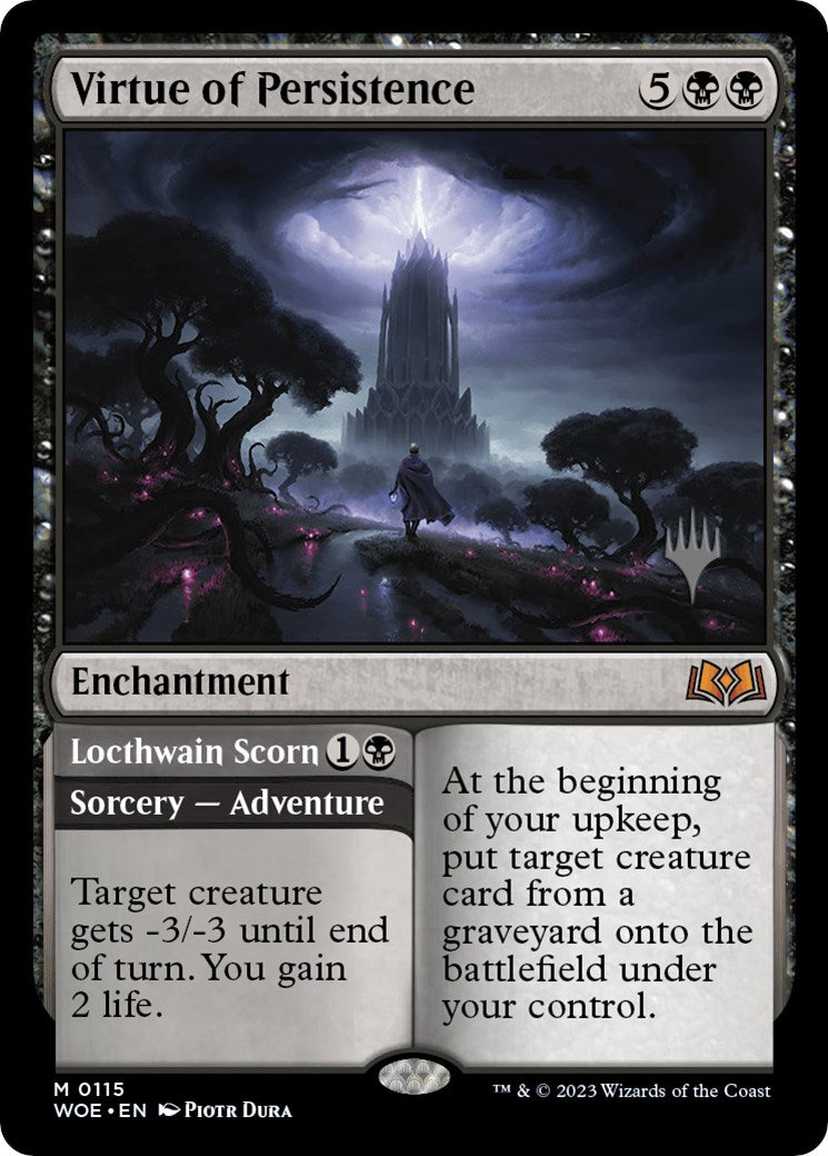 Virtue of Persistence (Promo Pack) [Wilds of Eldraine Promos] | Gam3 Escape