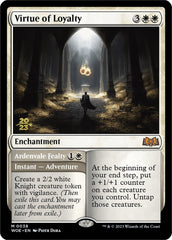 Virtue of Loyalty // Ardenvale Fealty (Promo Pack) [Wilds of Eldraine Promos] | Gam3 Escape