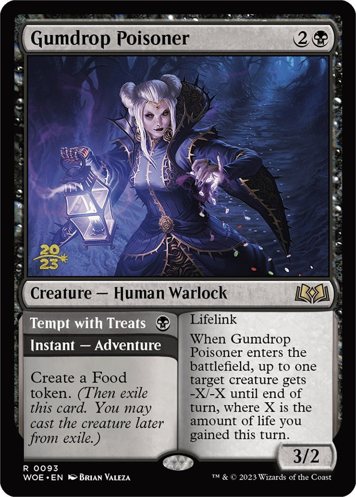 Gumdrop Poisoner // Gumdrop Poisoner (Promo Pack) [Wilds of Eldraine Promos] | Gam3 Escape