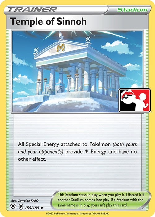 Temple of Sinnoh (155/189) [Prize Pack Series Three] | Gam3 Escape