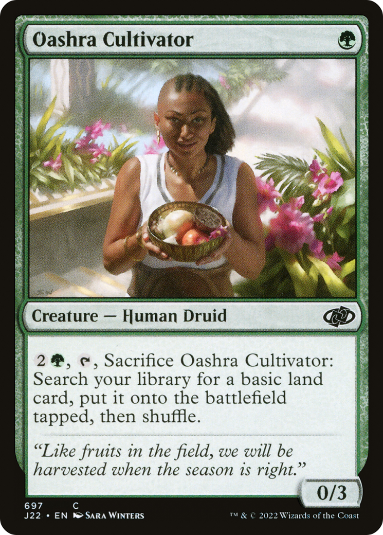 Oashra Cultivator [Jumpstart 2022] | Gam3 Escape