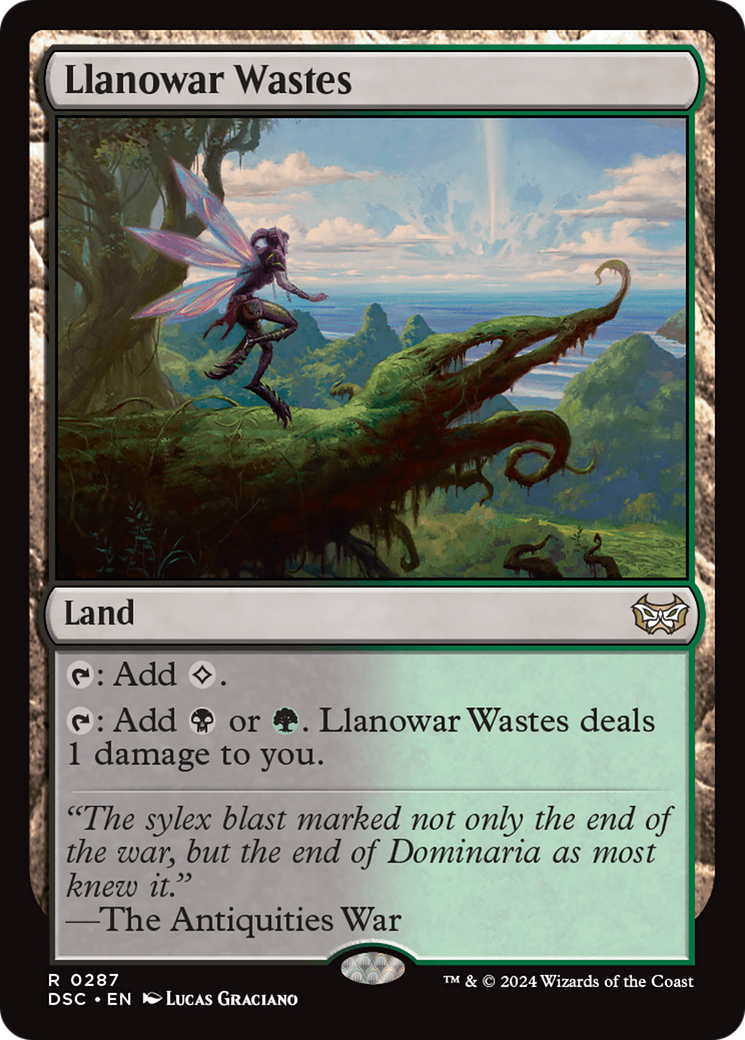 Llanowar Wastes [Duskmourn: House of Horror Commander] | Gam3 Escape