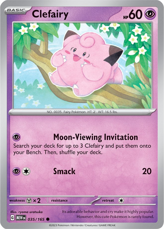 Clefairy (035/165) [Scarlet & Violet 151] | Gam3 Escape