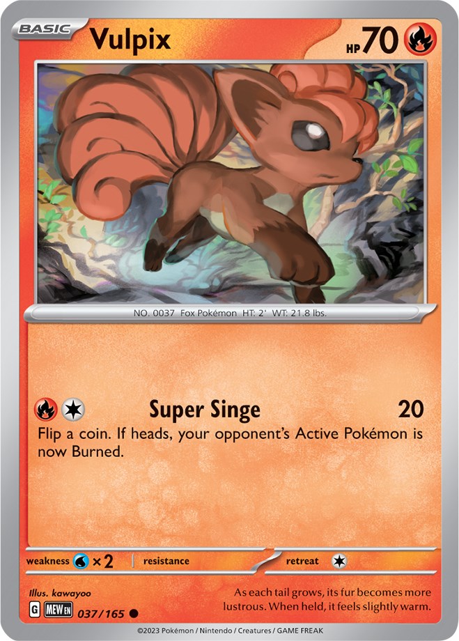 Vulpix (037/165) [Scarlet & Violet 151] | Gam3 Escape