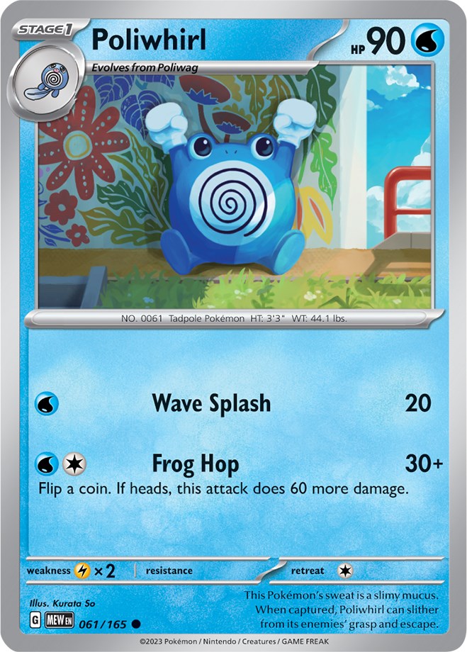 Poliwhirl (061/165) [Scarlet & Violet 151] | Gam3 Escape