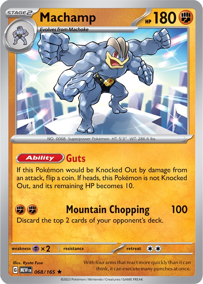 Machamp (068/165) [Scarlet & Violet: 151] | Gam3 Escape