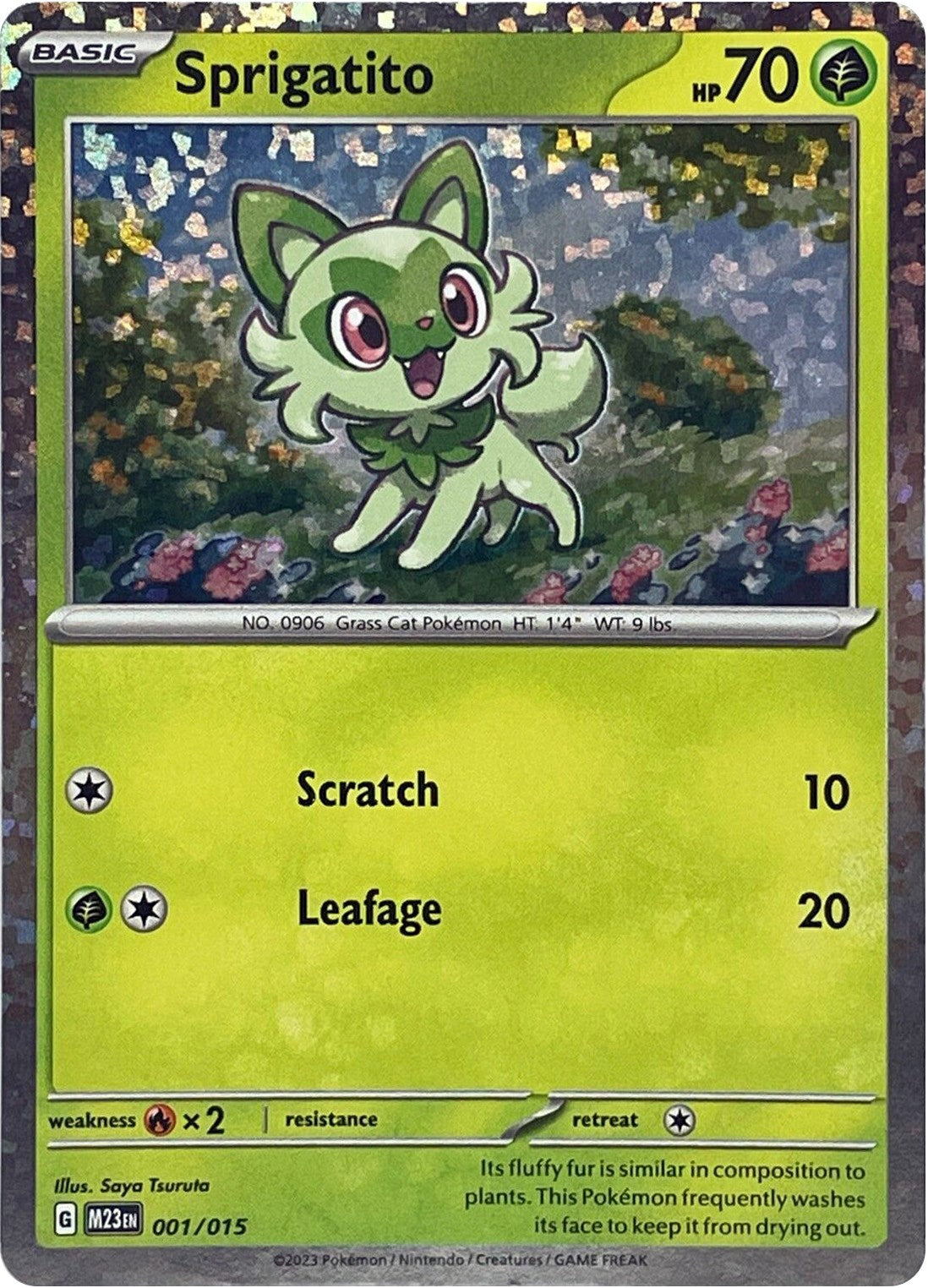 Sprigatito (001/015) [McDonald's Promos: 2023 Collection] | Gam3 Escape