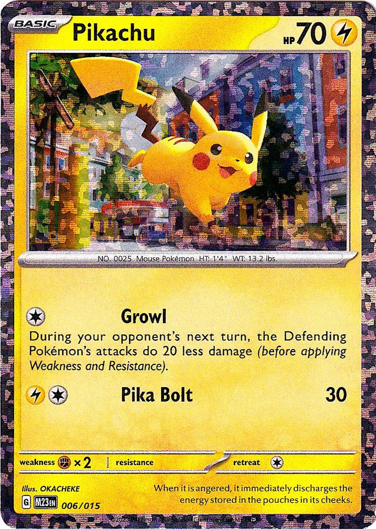 Pikachu (006/015) [McDonald's Promos: 2023 Collection] | Gam3 Escape