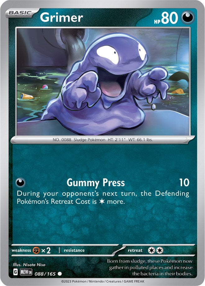 Grimer (088/165) [Scarlet & Violet 151] | Gam3 Escape