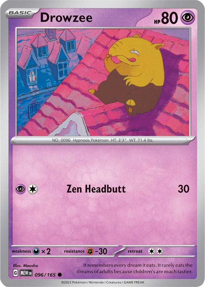 Drowzee (096/165) [Scarlet & Violet: 151] | Gam3 Escape