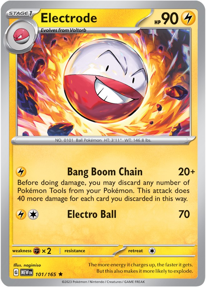 Electrode (101/165) [Scarlet & Violet: 151] | Gam3 Escape