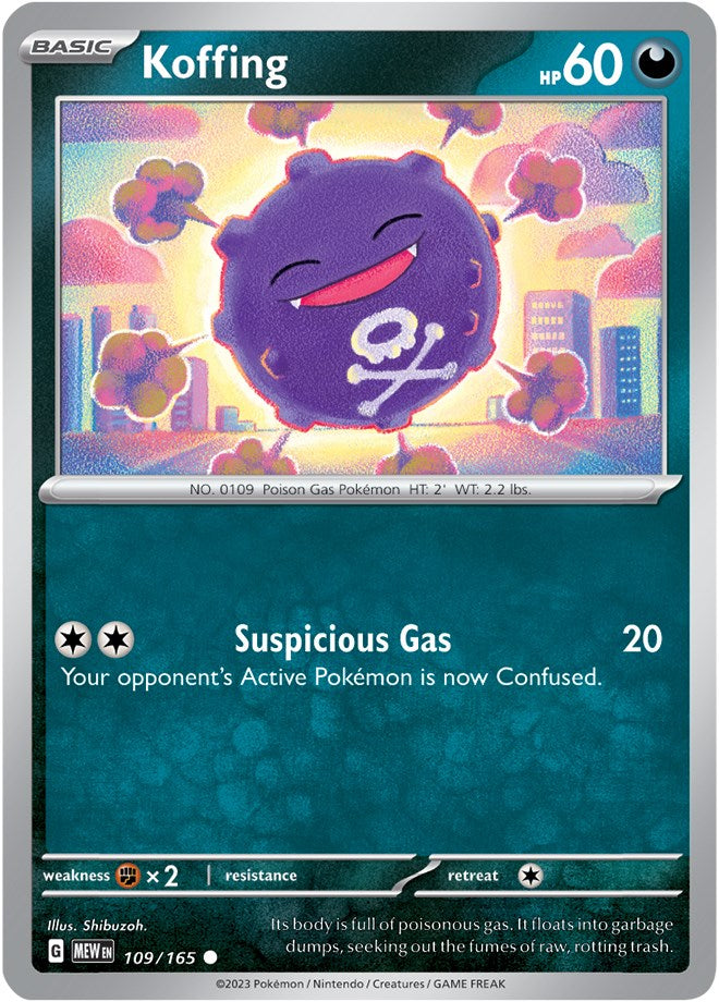 Koffing (109/165) [Scarlet & Violet 151] | Gam3 Escape