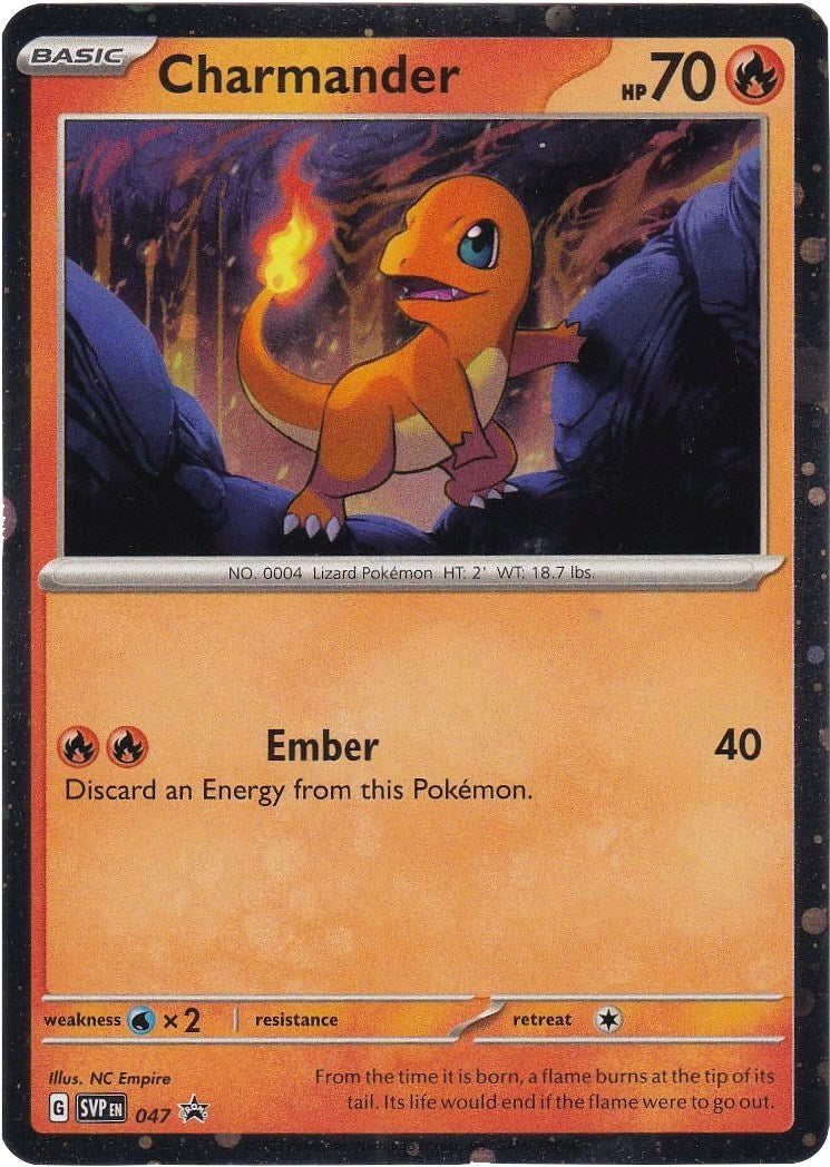 Charmander (047) (Cosmos Holo) [Scarlet & Violet: Black Star Promos] | Gam3 Escape