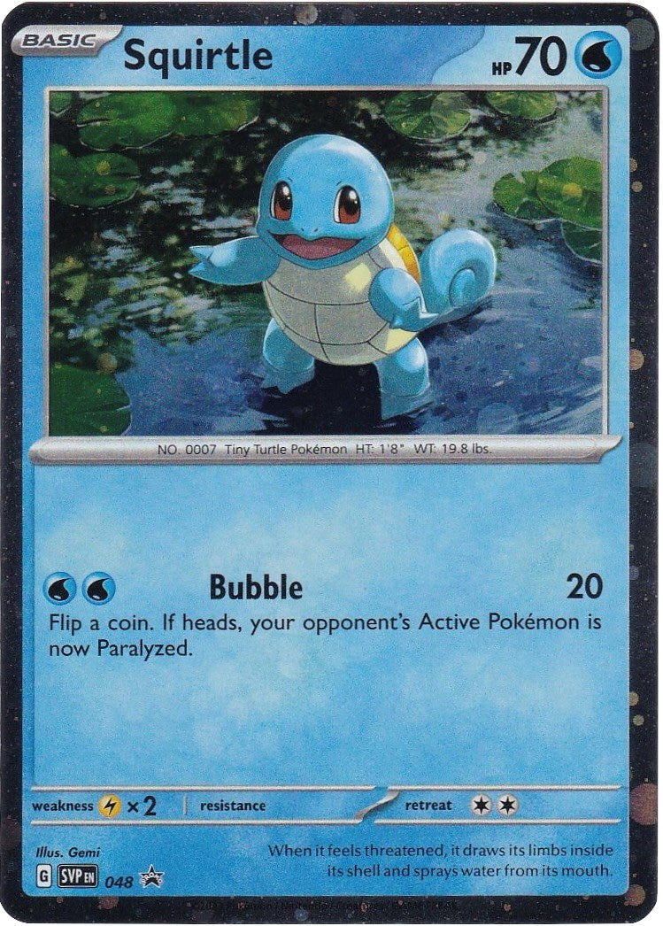 Squirtle (048) (Cosmos Holo) [Scarlet & Violet: Black Star Promos] | Gam3 Escape