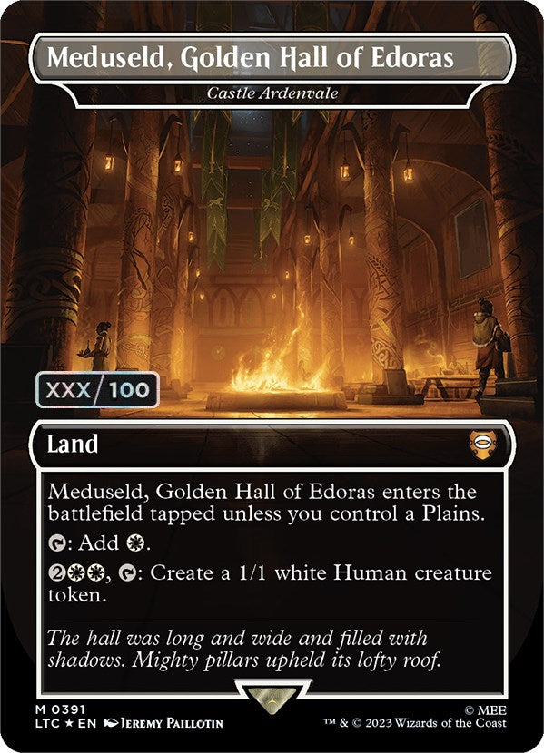 Meduseld, Golden Hall of Edoras - Castle Ardenvale (Serialized) [The Lord of the Rings: Tales of Middle-Earth Commander] | Gam3 Escape