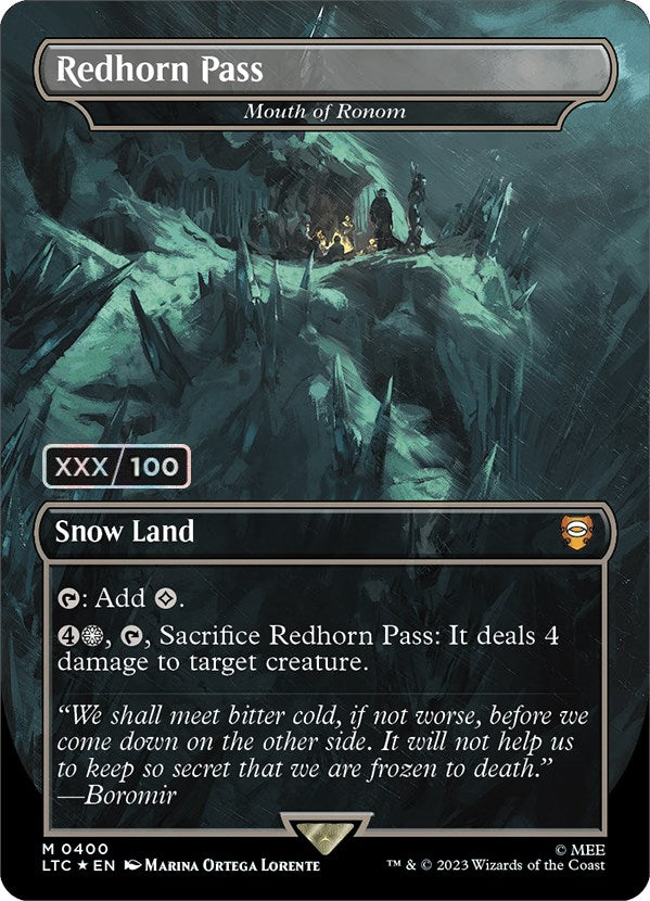 Redhorn Pass - Mouth of Ronom (Serialized) [The Lord of the Rings: Tales of Middle-Earth Commander] | Gam3 Escape