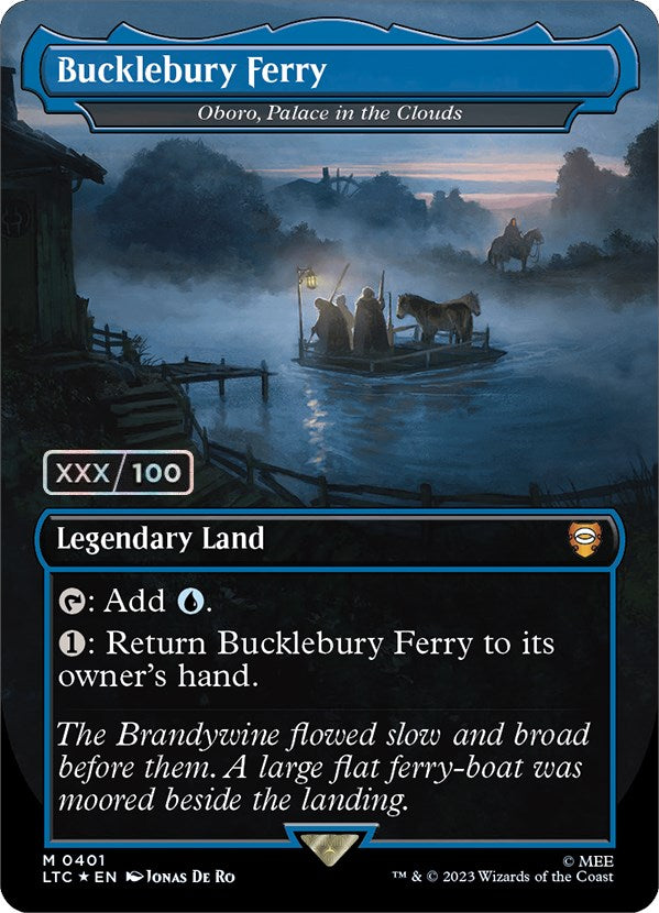 Bucklebury Ferry - Oboro, Palace in the Clouds (Serialized) [The Lord of the Rings: Tales of Middle-Earth Commander] | Gam3 Escape