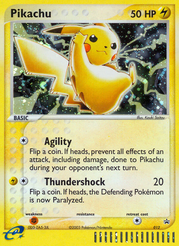 Pikachu (012) [Nintendo: Black Star Promos] | Gam3 Escape
