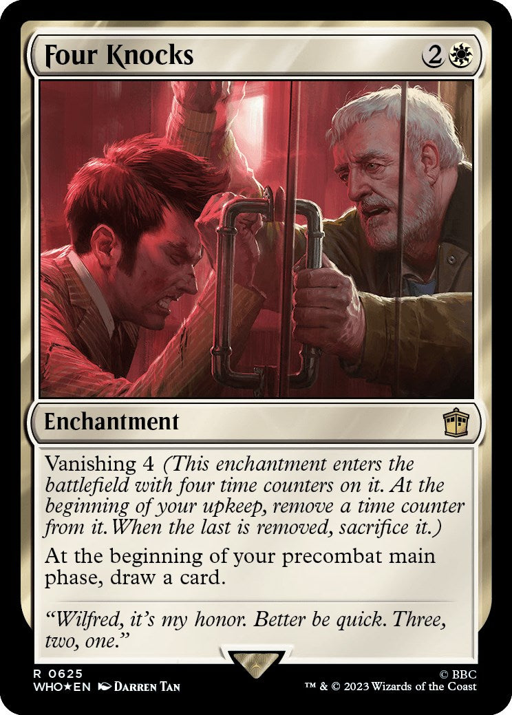 Four Knocks (Surge Foil) [Doctor Who] | Gam3 Escape