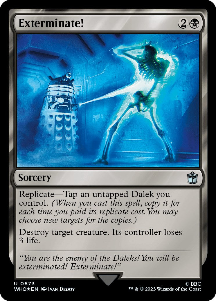 Exterminate! (Surge Foil) [Doctor Who] | Gam3 Escape